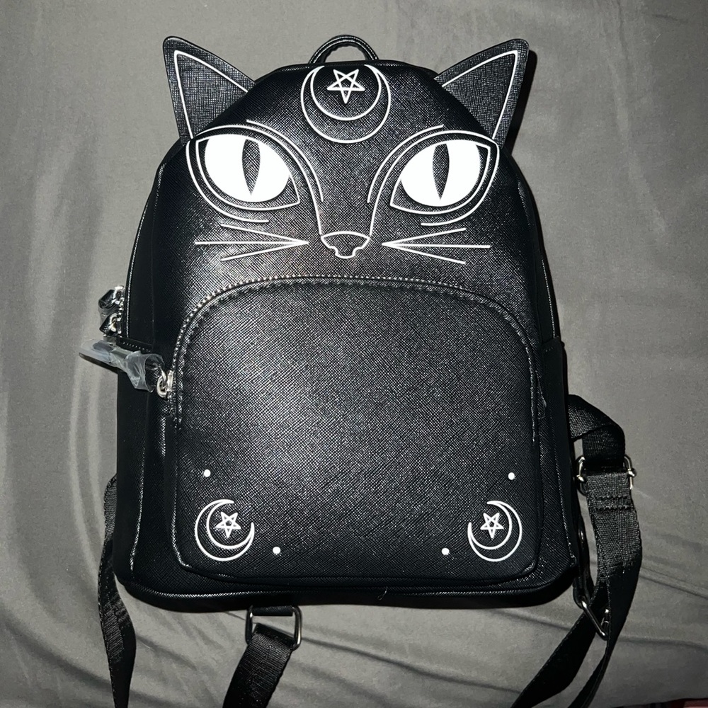 Black Cat Backpack